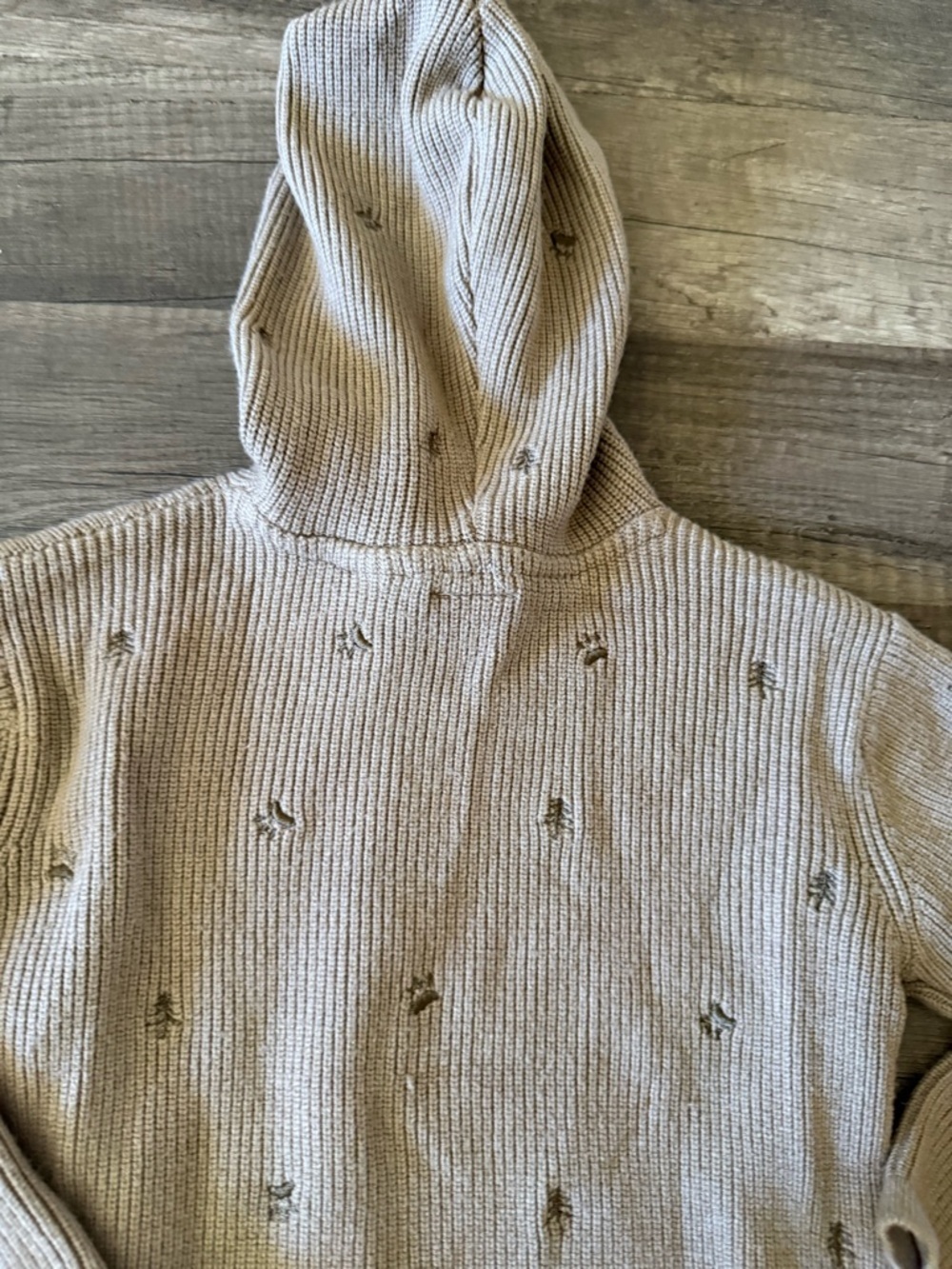 Boy Zara neutral hordes knitted sweater - Picture 11 of 12